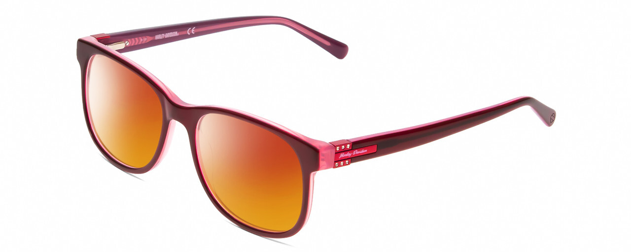 1x Retro Sonnenbrille Damen – Goldrahmen, Pinke Polarisierte Gläser, Verspiegelt, UV-Schutz, Pilotenbrille