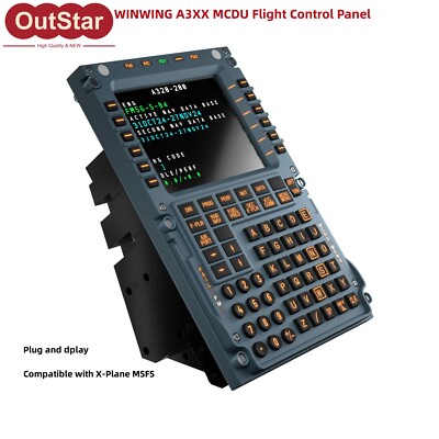 WINWING A3XX MCDU Flight Control Panel for Toliss Fenix Game Simulator #sz