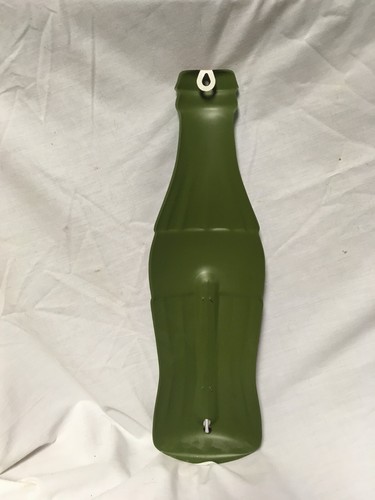 Vintage Coca-Cola Soda Pop Metal Thermometer Bottle Coke Sign Donasco 16" - Picture 4 of 4