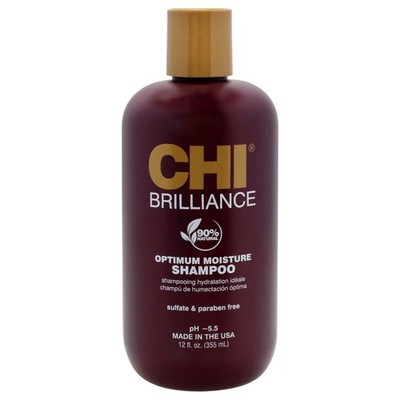 Brilliance Optimum Moisture Shampoo by CHI for Unisex - 12 oz Shampoo