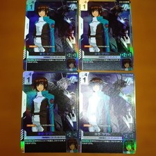 GUNDAM Card Game Parallel Kira Set of 4 Collectible Cards Used