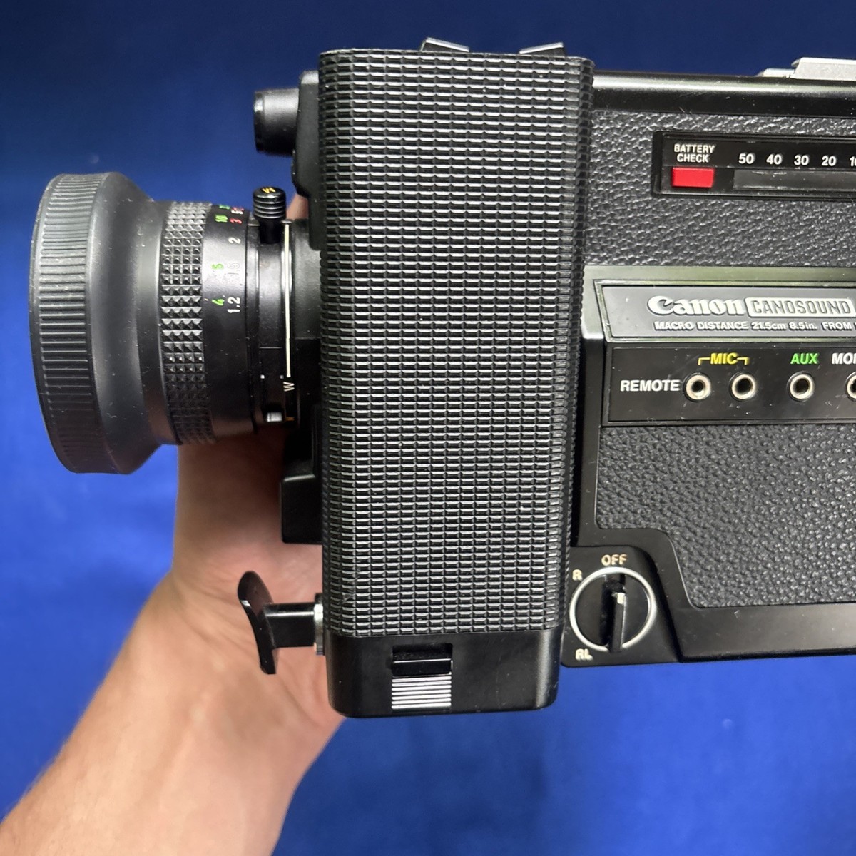 Canon Canosound 312 XL-S Camcorder Black - SUPER CLEAN, Untested