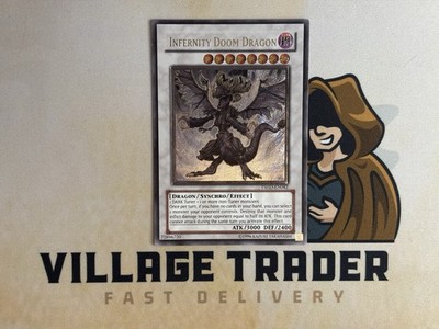Infernity Doom Dragon TSHD-DE042 Ultimate Rare Unlimited YuGiOh! VLP EURO