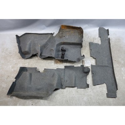 88-91 BMW E30 3-Series Coupe/Sedan Trunk Carpet Liner Set Anthracite OEM