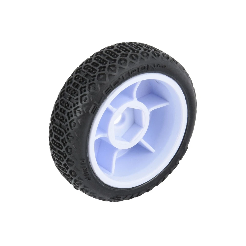 Pro-Line PRO1031413 1/24 Electron 2.0 Buggy F/R Tires White Wheels (4) : Micro-B - Image 3 of 4