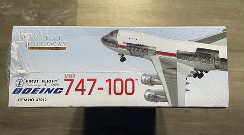 Boeing First Flight 747-100 Model Plane 1/144 scale Interior. Project Cutaway - 第 5/8 張圖片