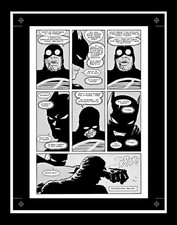 Matt Wagner Trinity #2 Rare Production Art Pg 12 Monotone