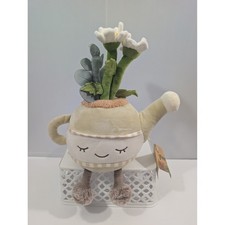 Greenhouse by Russ Eileen Watering Can Daisy Flower Cute Plush Stuffed Toy NWT