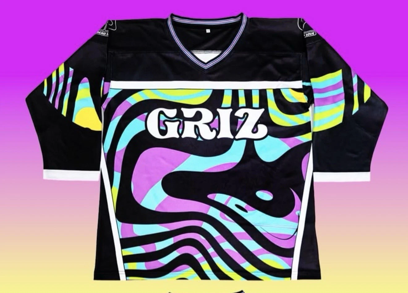 Hockey Jersey ILL Fest Psychedelic Swirl