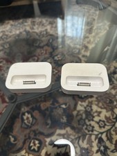 Original Apple iPod IPhone 2003 30 Pin Docking Charging Station - Lot Of 2