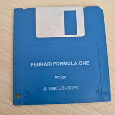1 Floppy Disk FERRARI FORMULA ONE Commodore Amiga 500 1200 2000