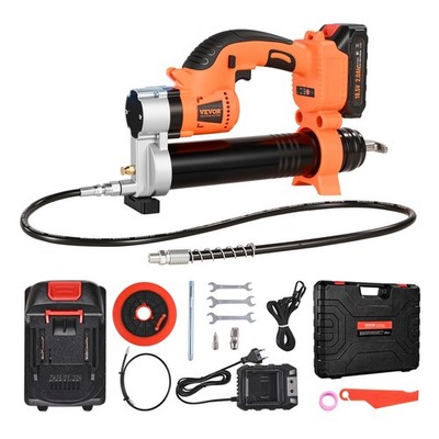 Cordless Grease Gun,8000 PSI Max Pressure,20V Electric Grease Gun with 2.0 Ah