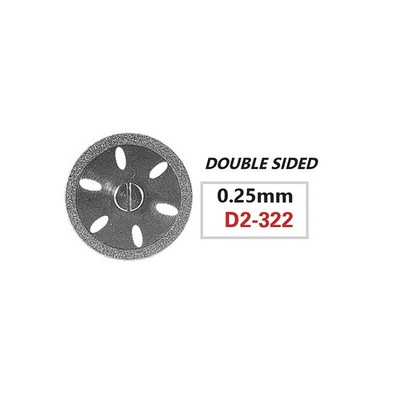 Dental Diamond Disc Wheel #322 Precision Cutting Ceramic Acrylic Plaster Lab Too
