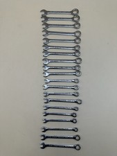 Craftsman 20 Pc Sae Metric Combination Wrench Lot Usa Vv Series Mixed Sizes