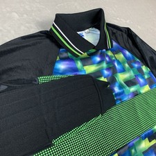 Vintage High 5 Sportswear Goalkeeper Jersey Soccer Shirt Small Graphic Print USA