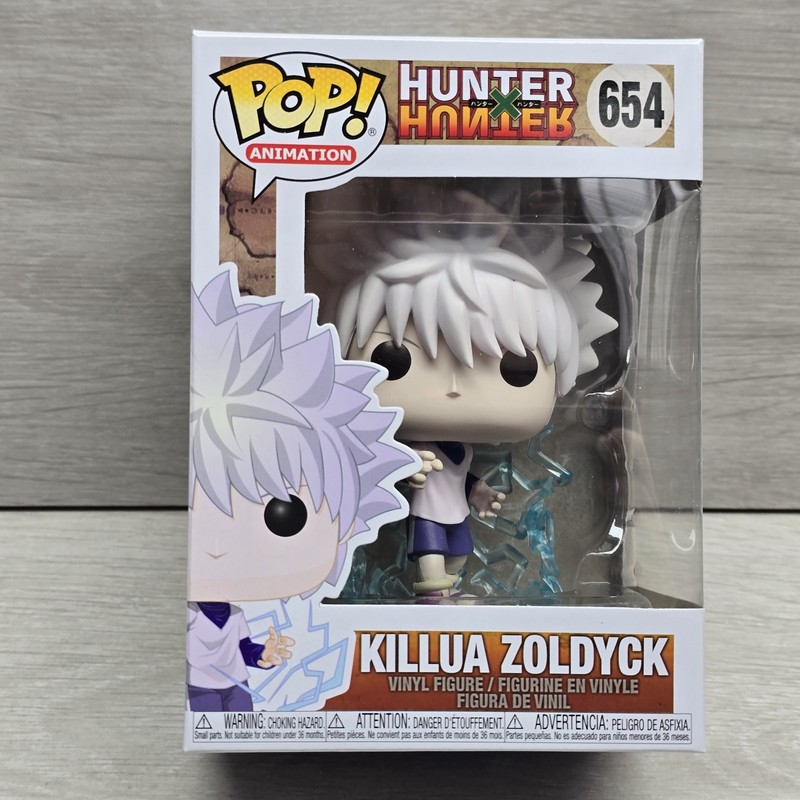 Funko Pop! Animation: Hunter X Hunter Killua Zoldyck #654 Rare Animation Figure