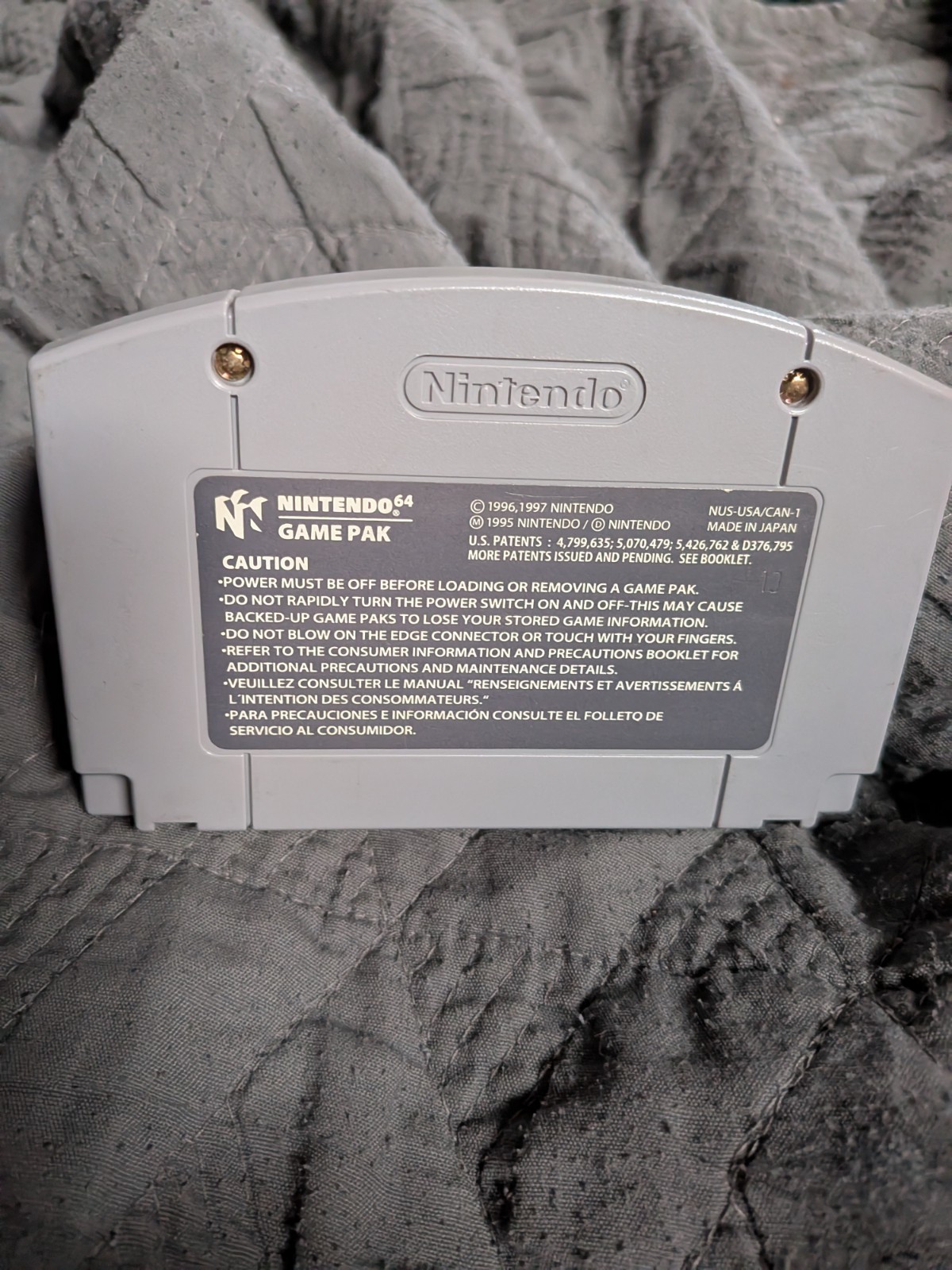 Duke Nukem: Zero Hour (Nintendo N64, 1999) Authentic  TESTED And Working 