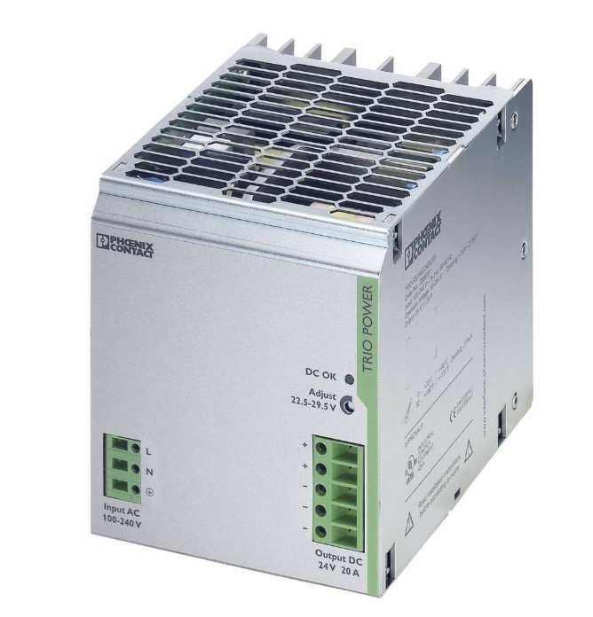Alimentation rail DIN Phoenix Contact TRIO-PS 24V 20A pour armoire