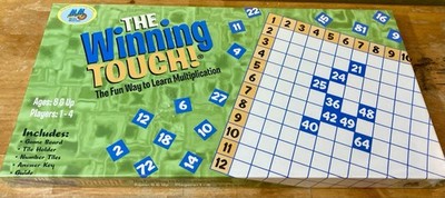 The Winning Touch! Multiplication Board Game Ages 8+ Fun Way To Learn NEW SEALED