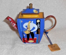 Charlotte di Vita Miniature Enamel Teapot, #655