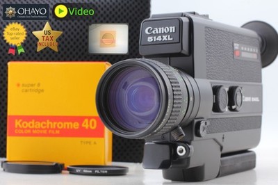 Canon 514XL 8mm フィルムカメラ　レンズ9-45mm 1:1.4 All Works [Lens MINT] Canon 514XL 9-45mm f1.4 Super 8mm Movie Film