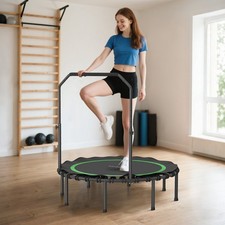 48" Fitness Trampoline - 5Level T-Handle 36 Bungee Cord Foldable 330lbs Capacity