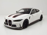 Bmw M4 Csl 2023 Weiß Modellauto 1:18 Minichamps