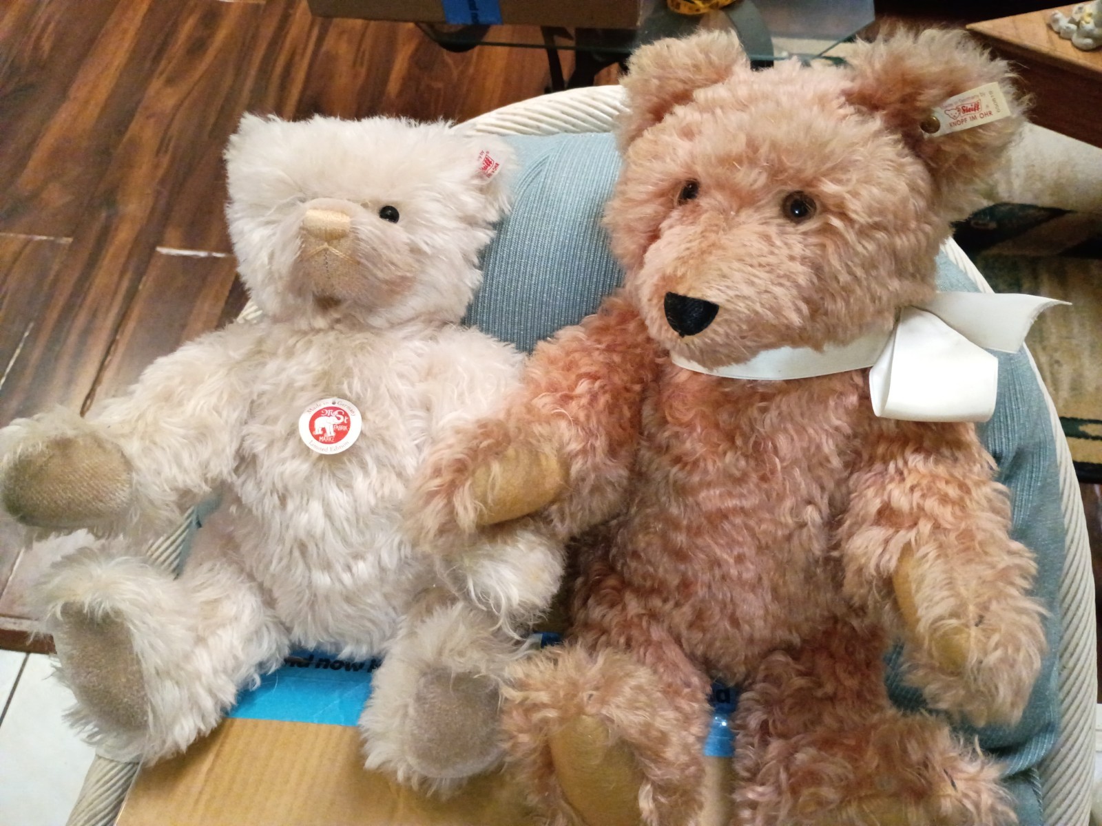 Pair Of Steiff Teddy Bears