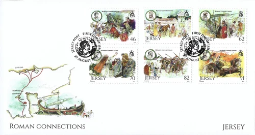 2014 Jersey - Jersey's Roman Connections First Day Cover