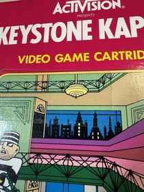 Keystone Kapers Atari 2600 By Activision - Great Box & Cartridge Condition