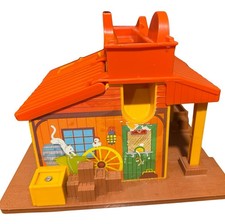 Vintage 1982 Fisher Price Western Town Play Set No People Made In The USA