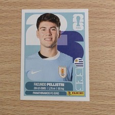 2026 Panini FIFA World Cup Sticker Facundo Pellistri #URU 20 Uruguay
