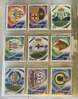 Panini Liga Este 2012 13 Football Stickers Job Lot (263) Bonus 2017 18 Rare Holo