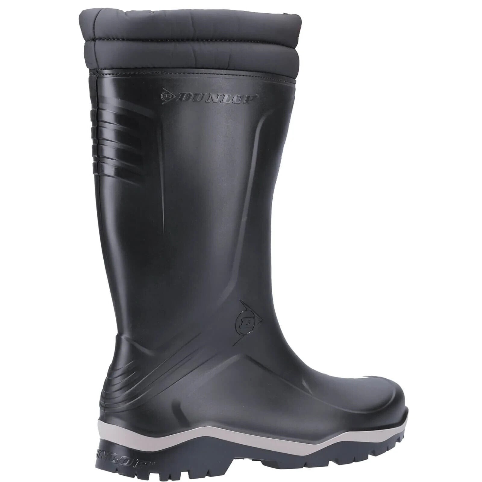 Dunlop Blizzard Warm Fleece Lined Padded Collar Wellington Boots Size 11 UK image 2