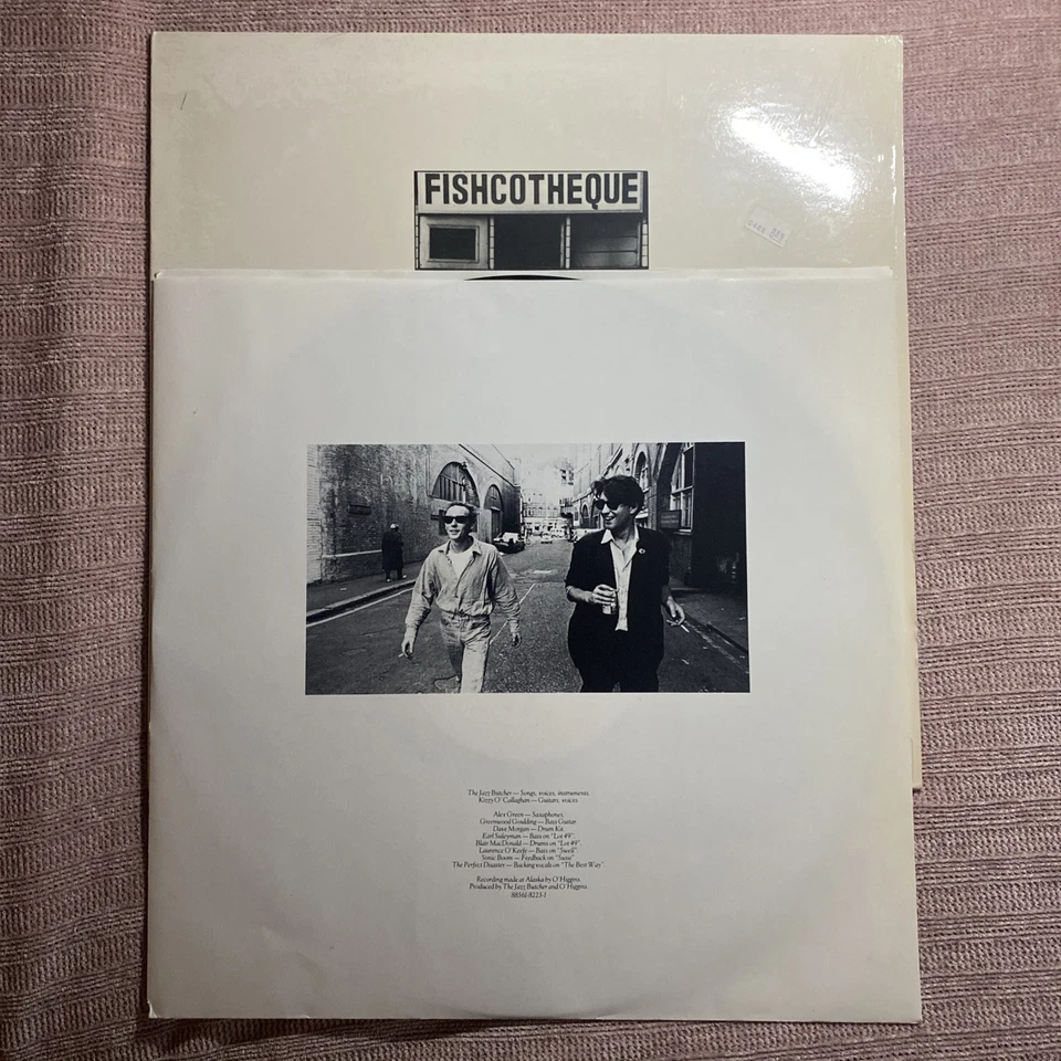 Jazz Butcher - Fishcotheque 1988 Relativity/Creation VINYL LP  (VG+) Foto 4 de 4
