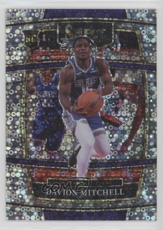 2021-22 Panini Select Concourse Disco Prizm Davion Mitchell #23 02v3