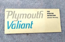 1965 Plymouth Valiant Owners Manual 1965 Plymouth Valiant Owners Manual