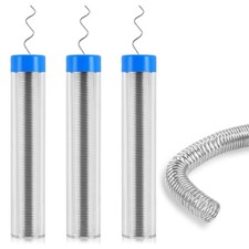 Rindion 60/40 Solder Wire, 4 PCS Rosin Core Solder, Soldering Wire for Stained G