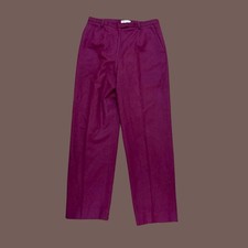 Vintage Pendleton Women s Burgundy 100 Virgin Wool Trousers Size 14