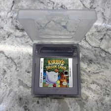 Kirby's Dream Land (Nintendo GameBoy, 1992) Cartridge + Cover
