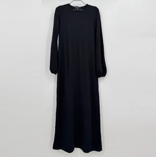 Pomander Place by Tuckernuck Women's Black Lennox Dress XS Maxi Stretch NWOT