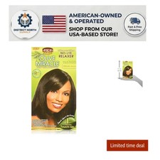 Olive Miracle Deep Conditioning No-Lye Relaxer Kit for Smooth, Relaxed Hair