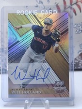 2019 Panini Elite Extra Auto Rookie RC Will Holland Minnesota Twins! B19