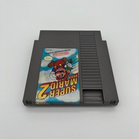 Nintendo NES Super Mario Bros. 2 Game Cartridge Authentic Retro 1988 NTSC