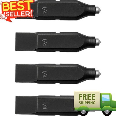 4-Pack Tungsten Carbide Glass Breaker Bits for Leatherman Multi-Tools