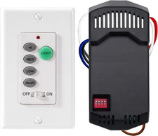 Universal Ceiling Fan Remote Control, Ceiling Fan Wall Switch UC9050T, UC9050T C