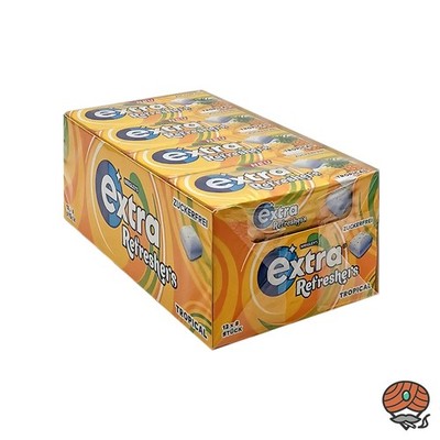 Wrigley's Extra Refreshers Tropical, 12x 17,9g à 8 Dragees