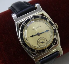 Vintage HAMILTON Piping Rock 14k Solid Gold Men's Watch Estate (17432-Gold-KSS)