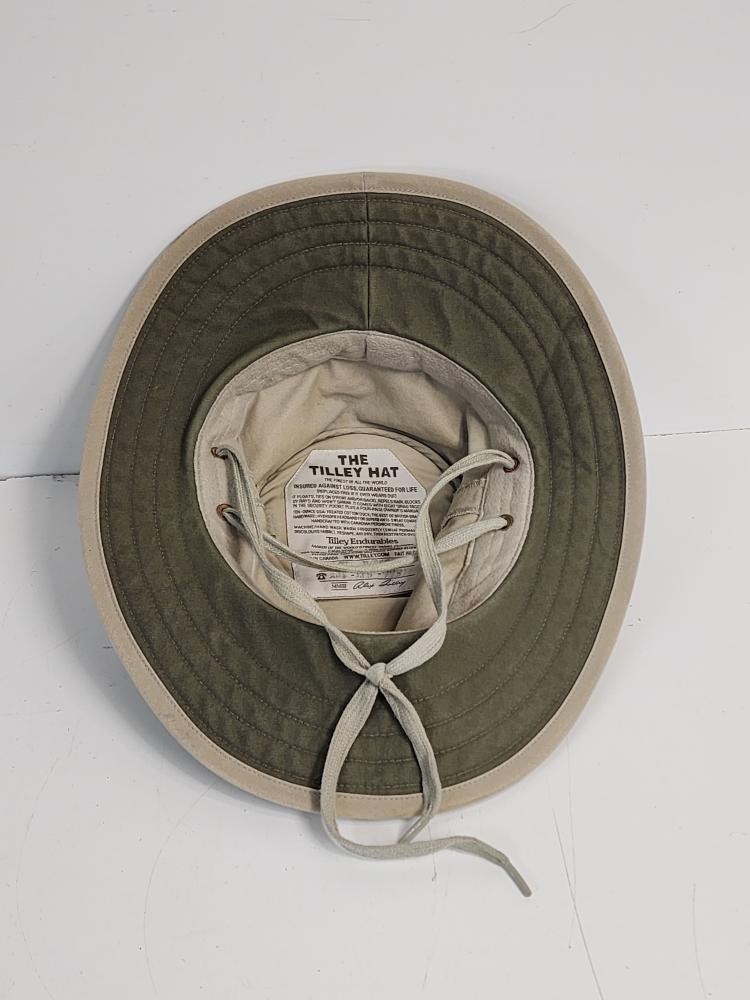 Tilley Endurables The Airflo Sun Bucket Hat Khaki 7 1/2 (P24