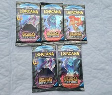 Disney's Lorcana: Ursula's Return 5 BOOSTER PACK LOT